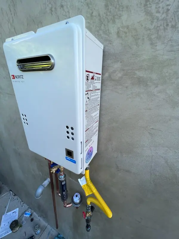 Tankless water heater installation for Stowe homes